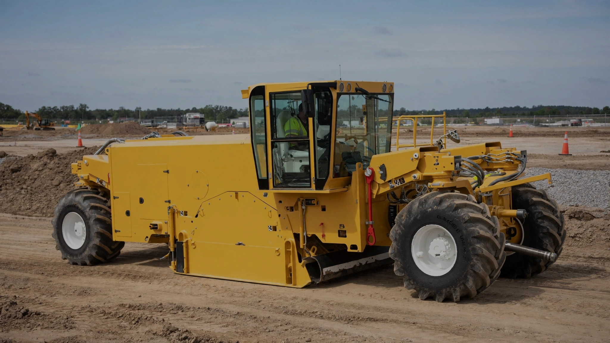 Stabilized road base foundation
