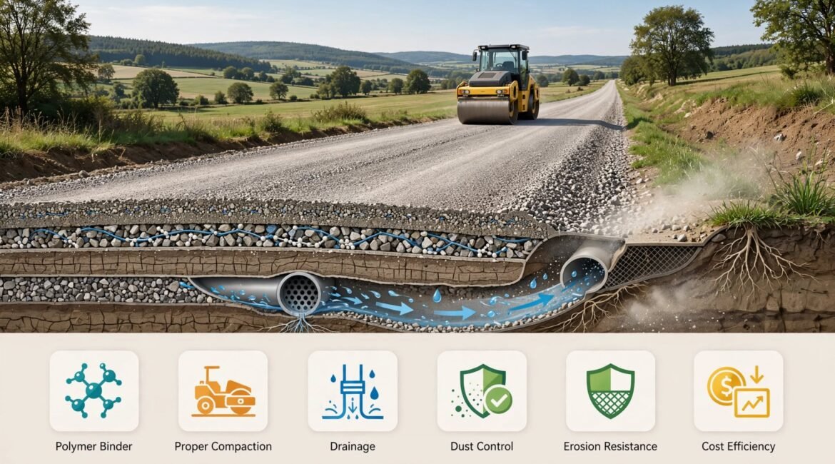 Soil Stabilizers for Gravel Roads