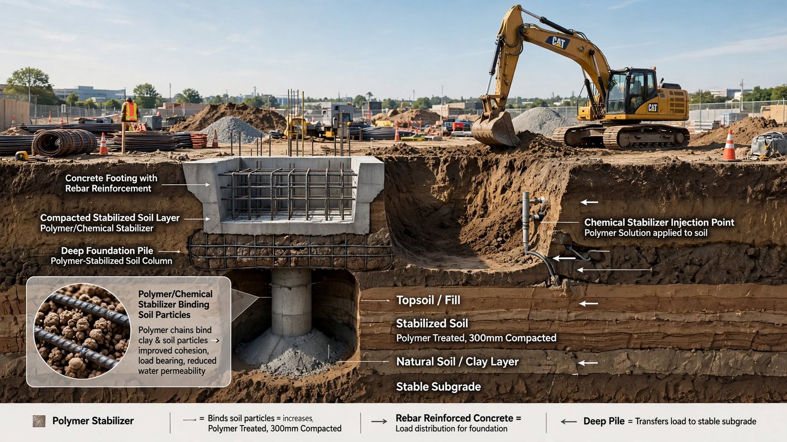 Soil Stabilizers for Foundations