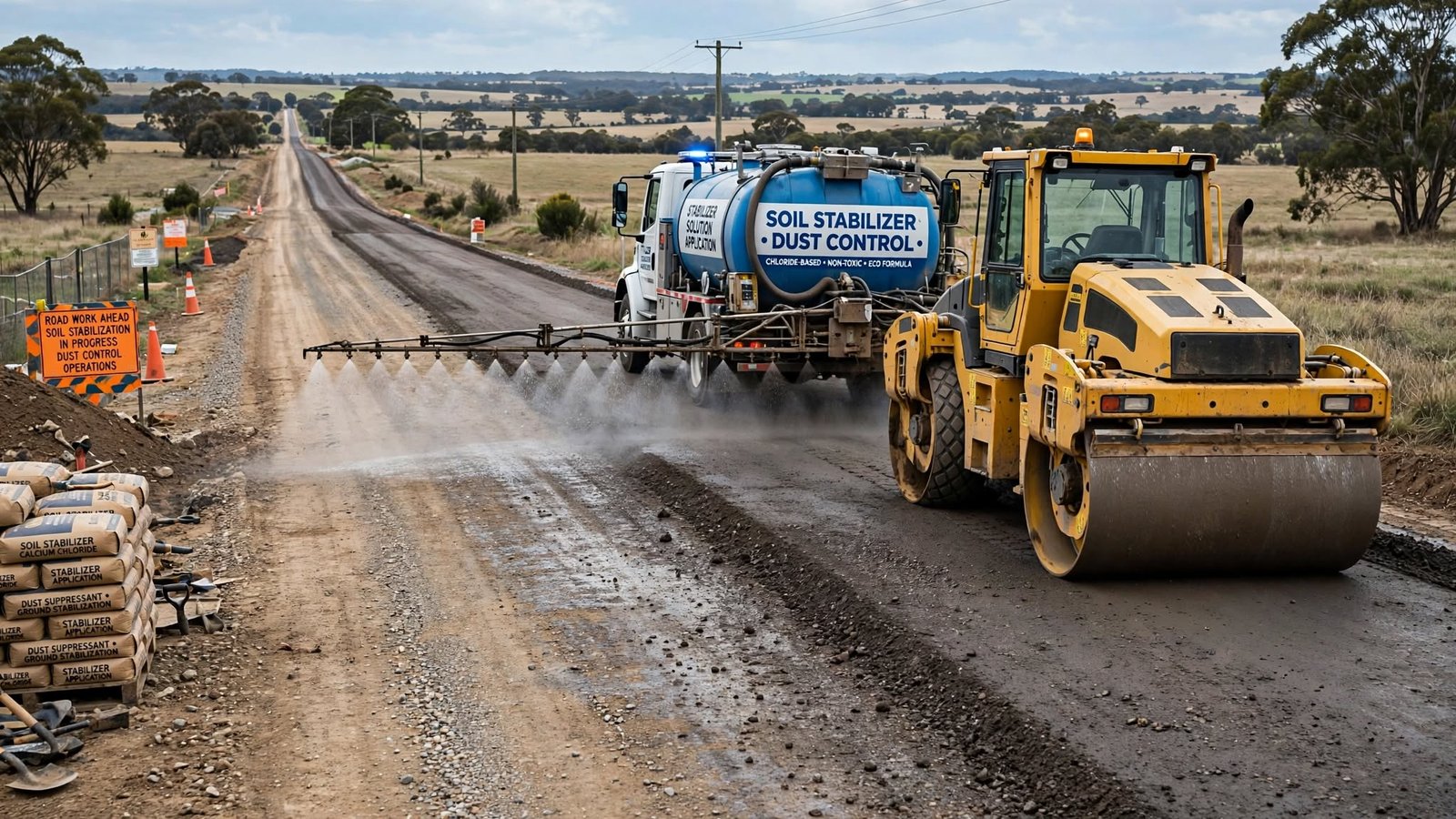 Soil Stabilizers for Dirt Roads