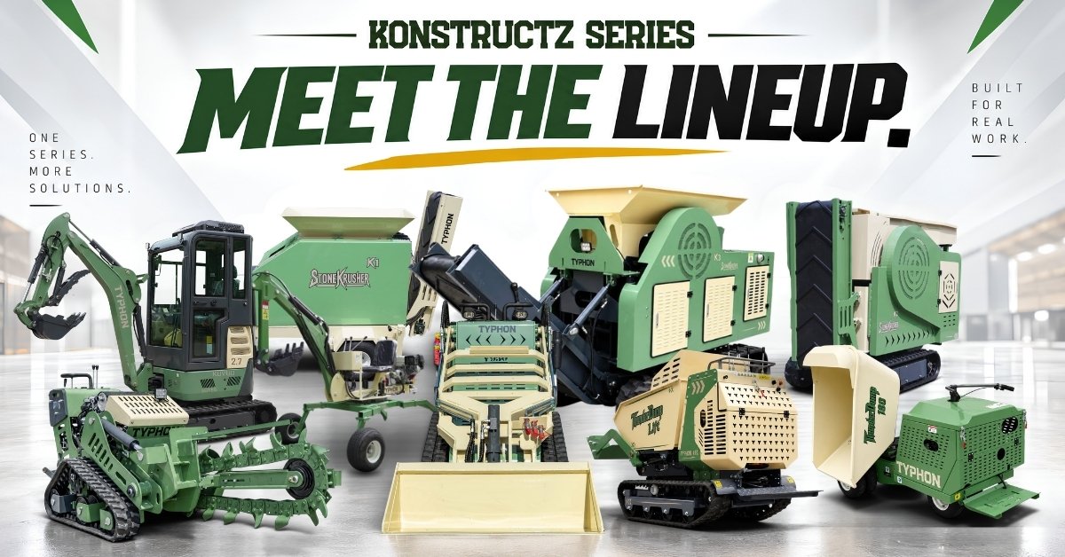 TYPHON Machinery Introduces First Wave of New Konstructz Series